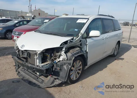 2011 Toyota Sienna Limited V6 из США, поврежденный, VIN 5TDYK3DC0BS166571